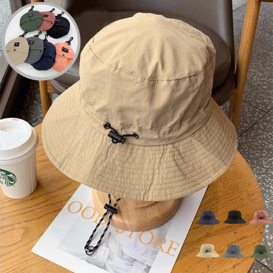 Foldable Fisherman Hat Summer Quick-drying Waterproof Outdoor Cycling Fishing Sunhat Women Men apparel & accessories