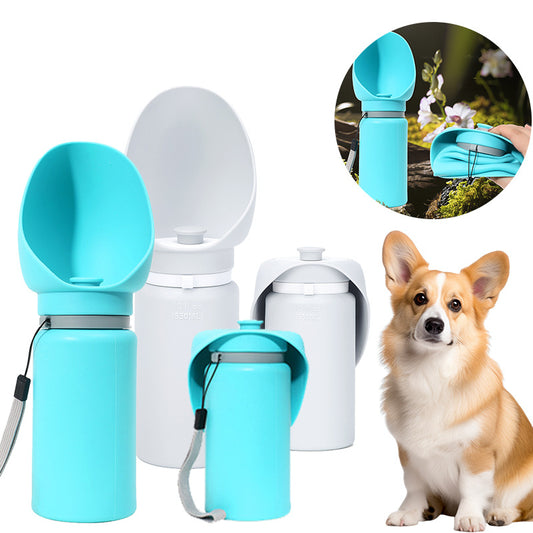 Folding Pet Outdoor Walking Mug Portable Travel Water Bottle Puppy Cats Dogs Drinking Water Dispenser Cup Supplies Pet Products