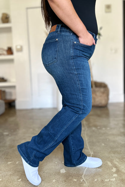 Judy Blue Tummy Control Straight Jeans Bottom wear