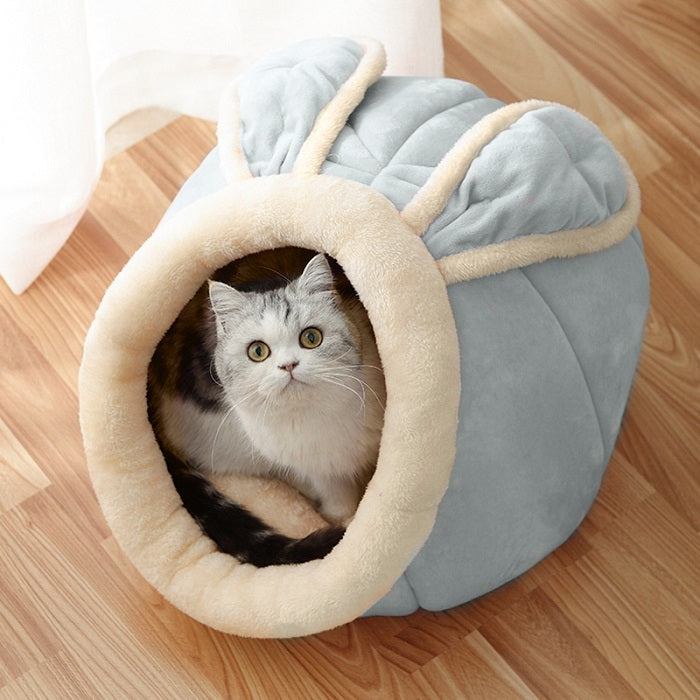 Cat House Enclosed Bed Pet bed