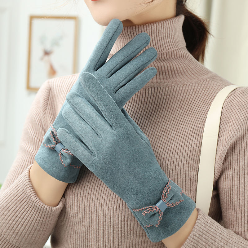 Women's Winter Fleece Warm Fashion Gloves apparels & accessories