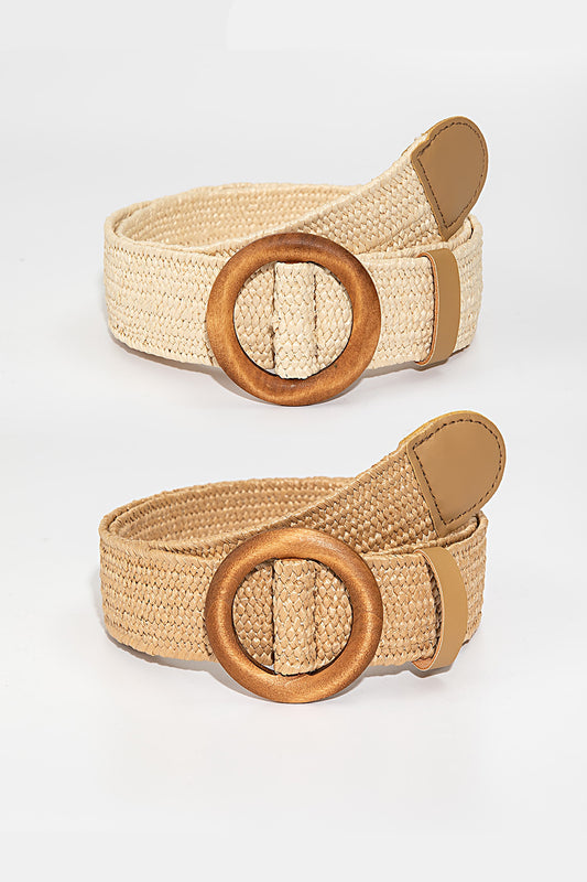 Polypropylene Woven Round Buckle Belt apparel & accessories