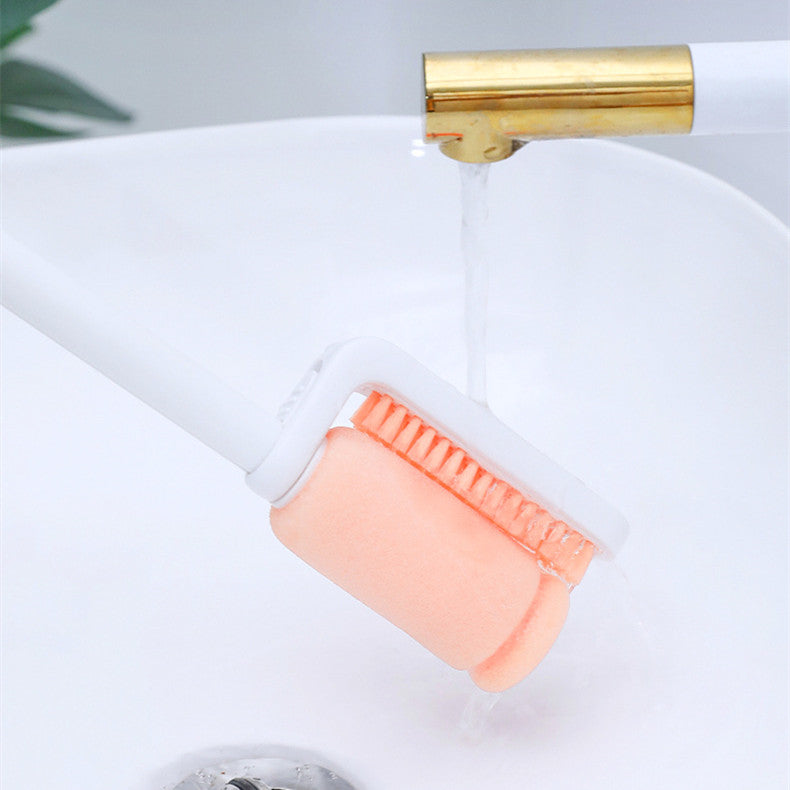 Non Dead Corner Glass Cleaning Brush Kitchen Gadgets 0