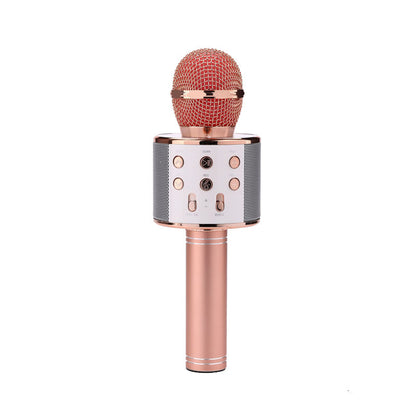 Wireless Microphone Portable Bluetooth Mini Home Ktv For Music Playing Singing Speaker Player Gadgets