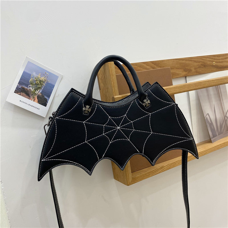 Halloween Spider Web Shape Shoulder Bags halloween