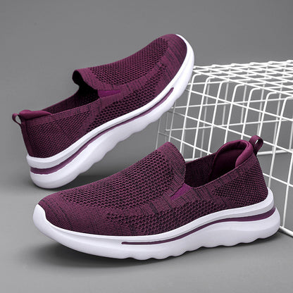 Breathable Mesh Sports Women Walking Jogging Flat Shoes Shoes & Bags