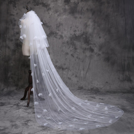Bridal gown wedding veil apparel & accessories
