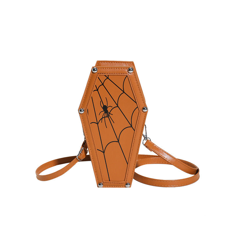 Halloween Coffin-shape Shoulder Bag halloween