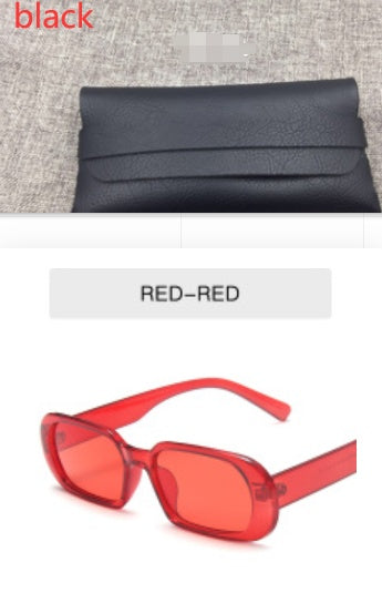 Retro Small Frame Sunglasses Female Candy Color Colorful Fashion Sunglasses apparel & accessories