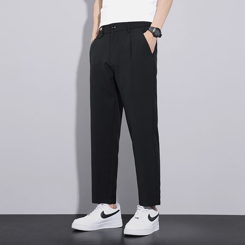 Men's Straight Loose Wide-leg Pants Casual Trousers apparel & accessories