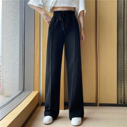 Women's Slimming Versatile Casual High Waist Wide Leg Pants apparel & accessories