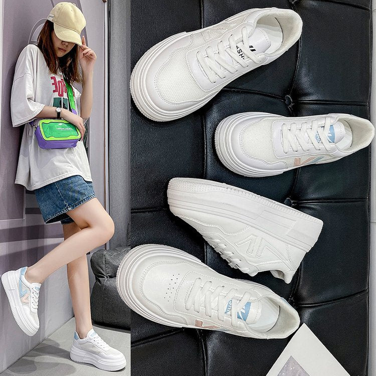 Lace-Up Flat Shoes Women Harajuku Casual Shoes & Bags