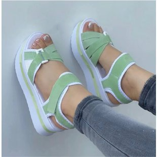 Bandage Design Shoes Women Platform Sandals Summer Shoes & Bags