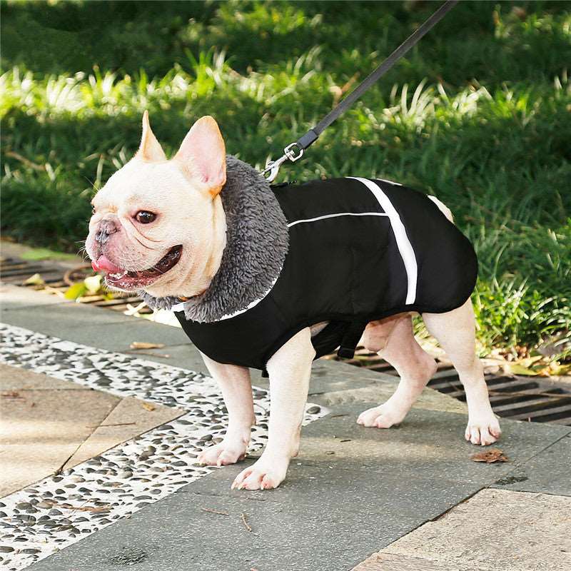 Dog clothes thick warm vest pet cloths