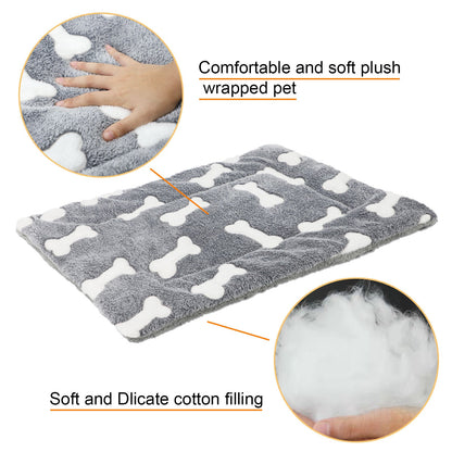 Self-Warming Pet Bed Mat Washable Pet bed
