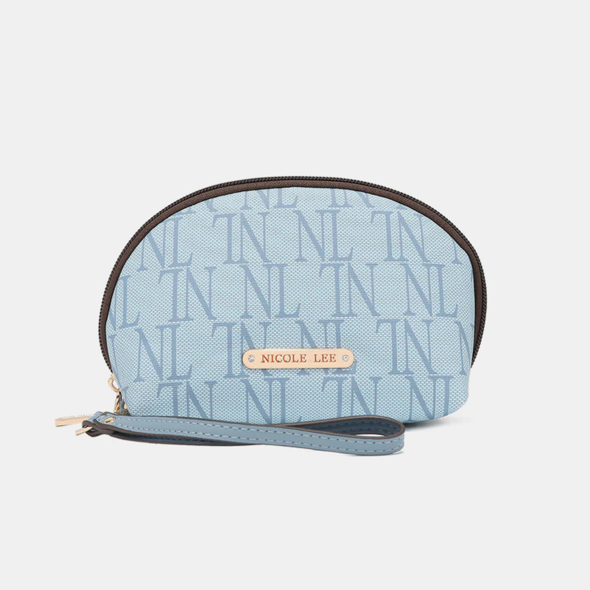 Nicole Lee USA 3-Piece Letter Print Texture Handbag Set apparels & accessories