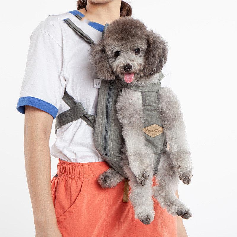 Pet outing carrying strap chest backpack Pet backpack
