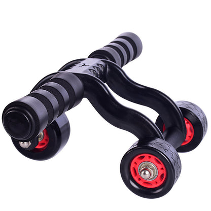 Three-wheel abdominal wheel fitness & sports