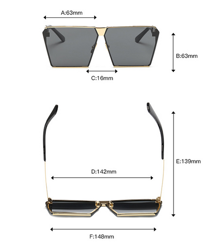polarized sunglasses ladies fashion glasses square sunglasses trend apparel & accessories