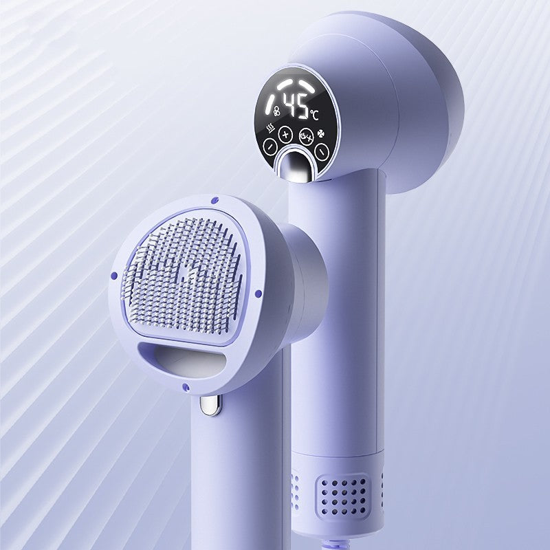 Pet Hair Dryer low & Comb Hair Dryer