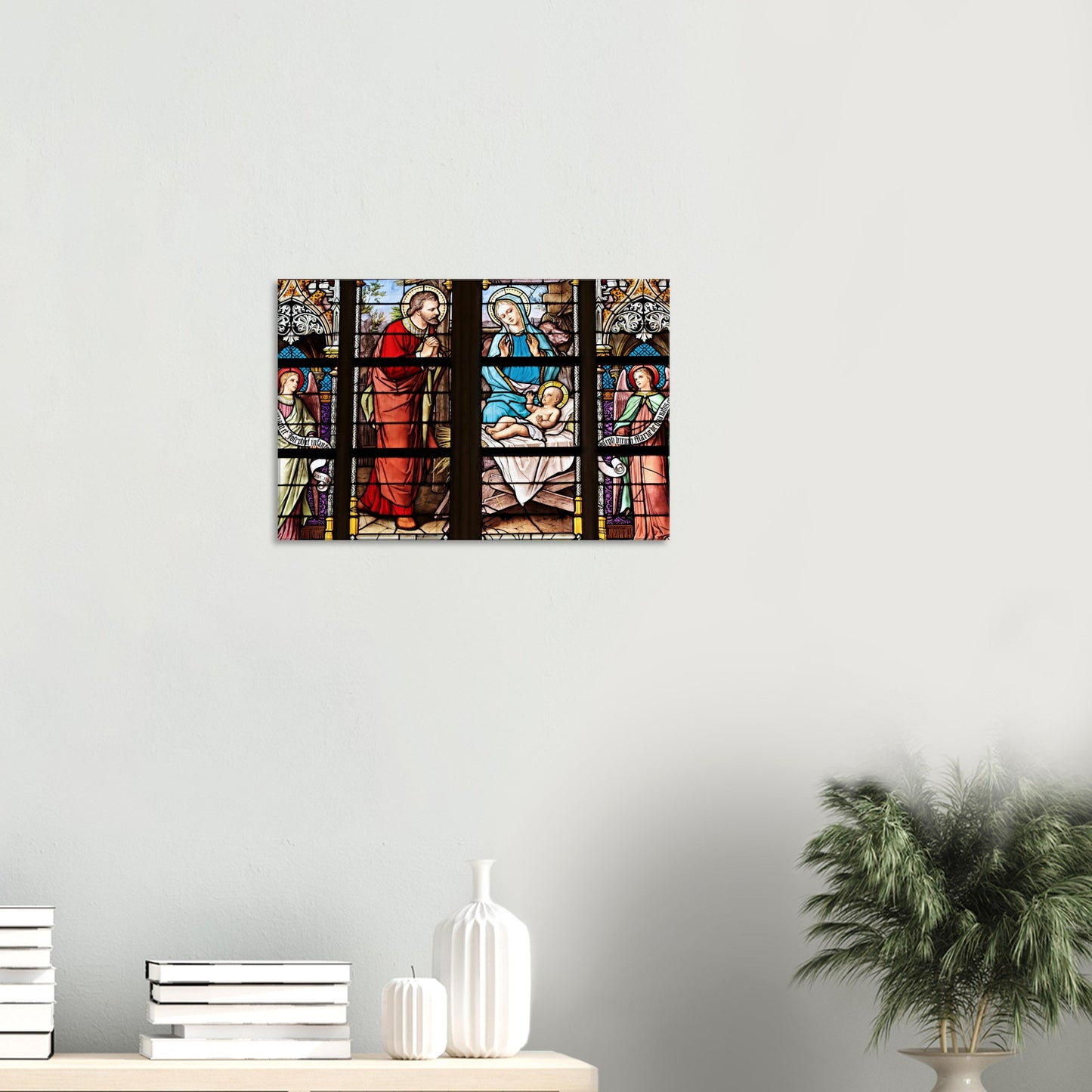 Church Window painting -Canvas Canvas