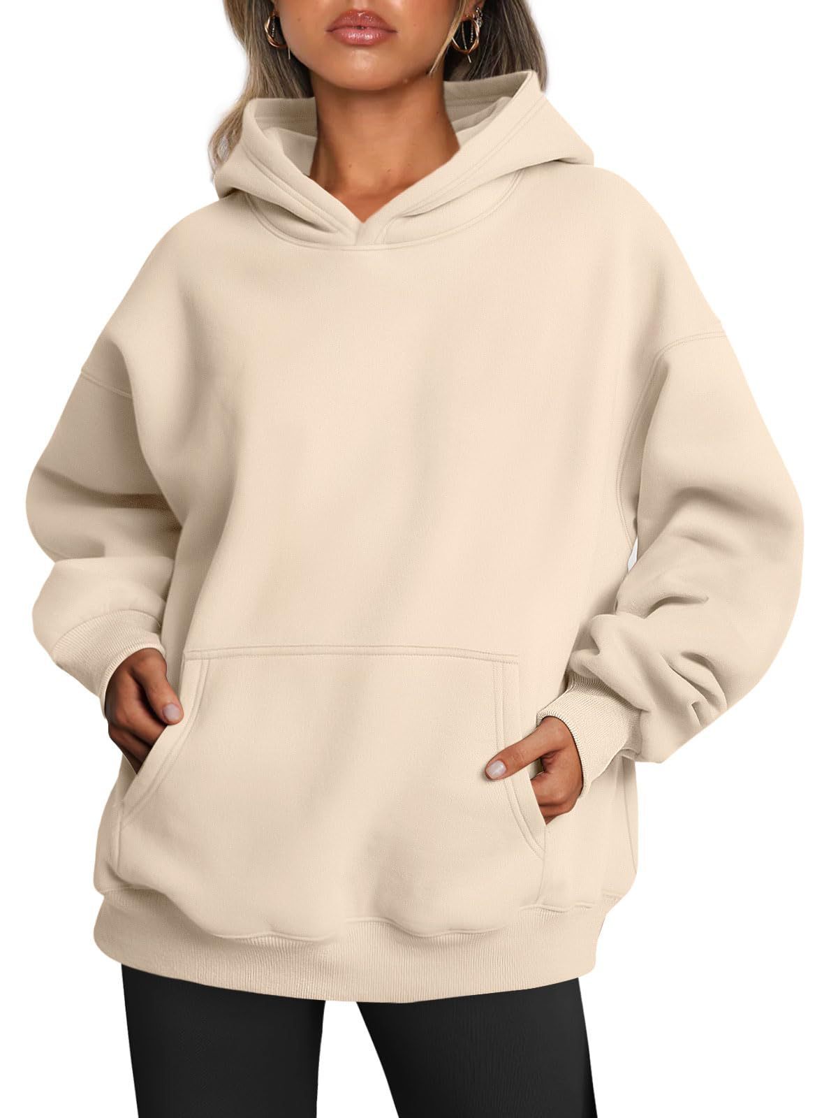 Women's Oversized Hoodies Fleece Loose Sweatshirts With Pocket apparels & accessories