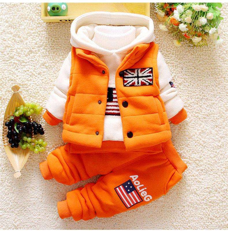 5 cotton autumn and winter outfits Kids clothes