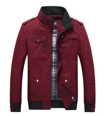 Casual Men's Jacket men's clothing