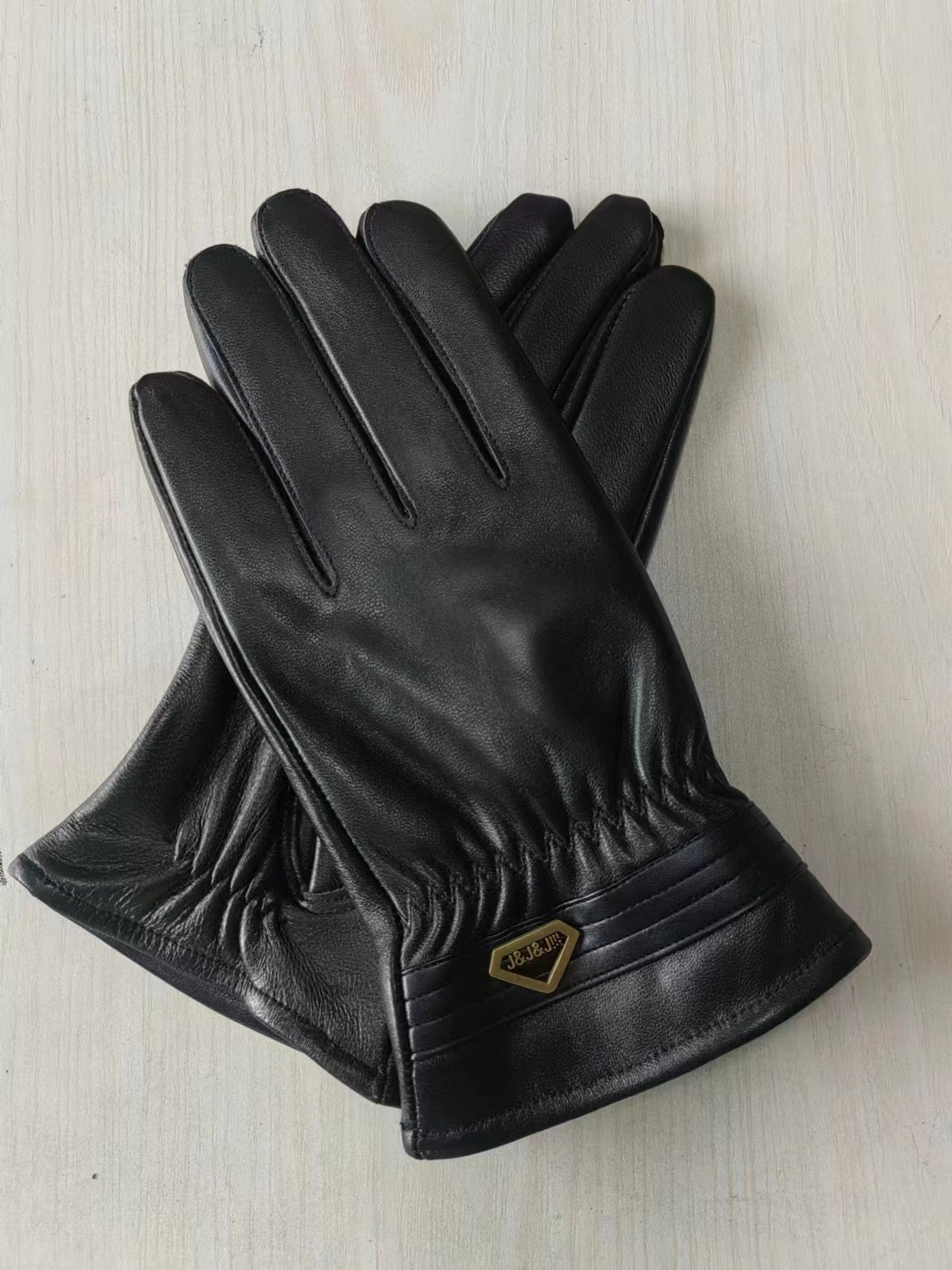 Genuine Leather Gloves Men's Winter Velvet Cold Protection apparels & accessories