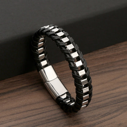 European And American Men's Stainless Steel Bracelet Jewelry