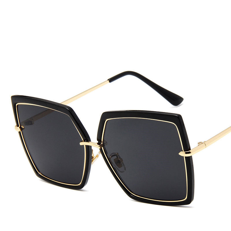 Reflective metal men and women retro sunglasses apparels & accessories