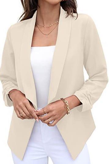 Women's Blazer Iron Free  Casual Professional Suit apparels & accessories