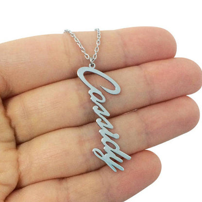 Personalized Signature Name Necklace Stainless Steel Necklace Women Jewelry Jewelry