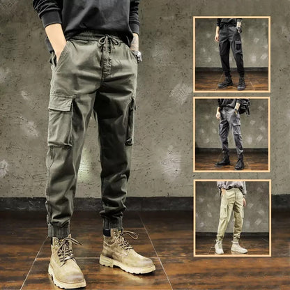 Men's Autumn Thin Fashion Loose Overalls men's clothing