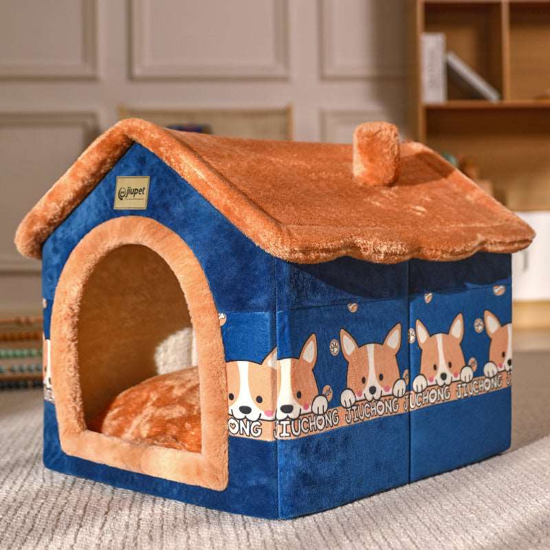 All Season Universal Removable And Washable Warm Pet Bed 0