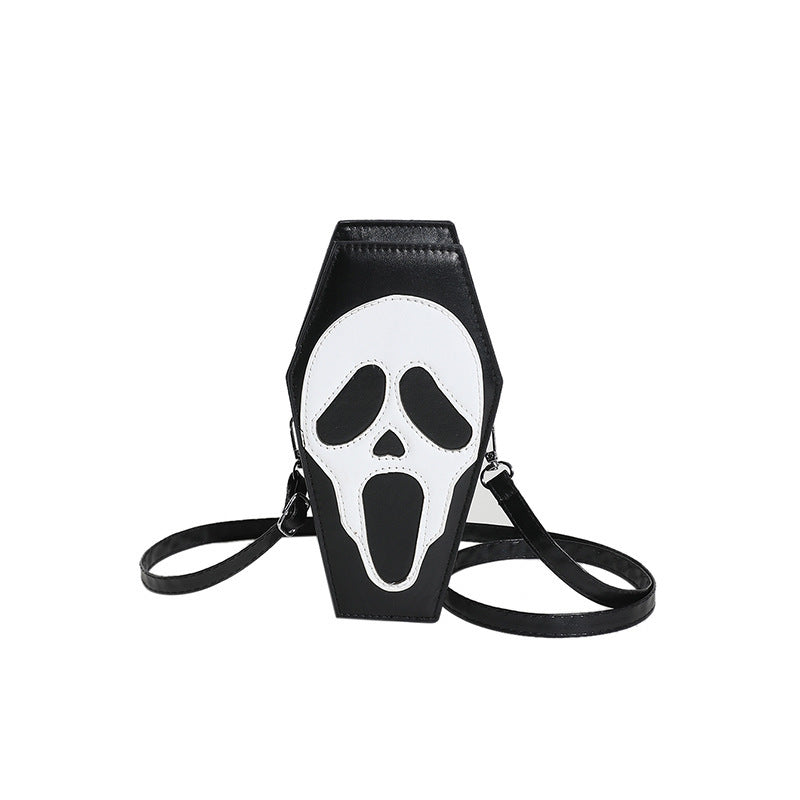 Halloween Coffin-shape Shoulder Bag halloween