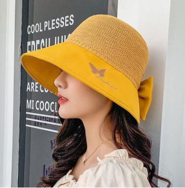 Literary Versatile Casual Korean Style Spring Summer Hat apparels & accessories
