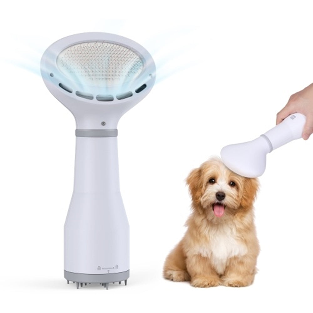 Dadypet Pet Dog Hair Dryer Grooming Dryer Slicker Brush 0