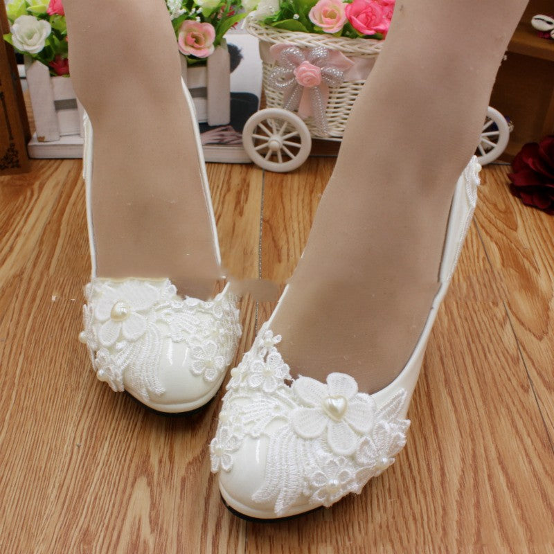 Waterproof Platform High Heel Wedding Shoes Shoes & Bags