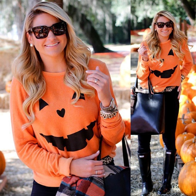 Halloween Party Pumpkin Sweater halloween