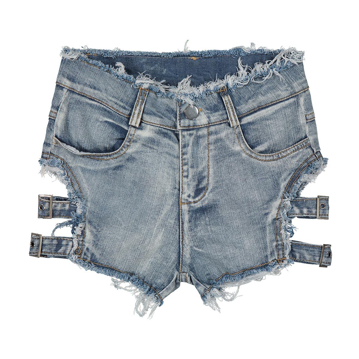 High waist denim shorts shorts