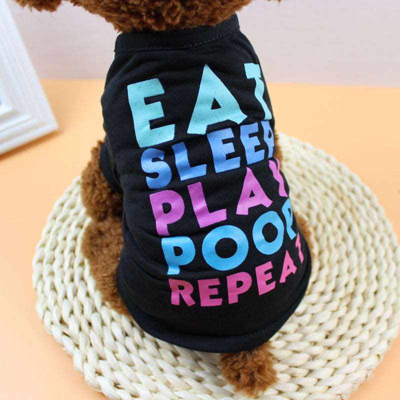 Printed clothes for pets pet cloths