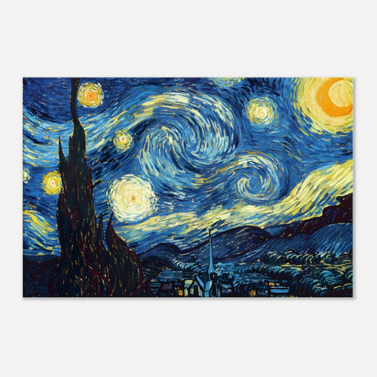 Starry Night Van Gogh -Canvas Print Material