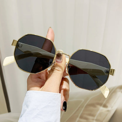 Modern Square Polygon Metal Sunglasses apparel & accessories