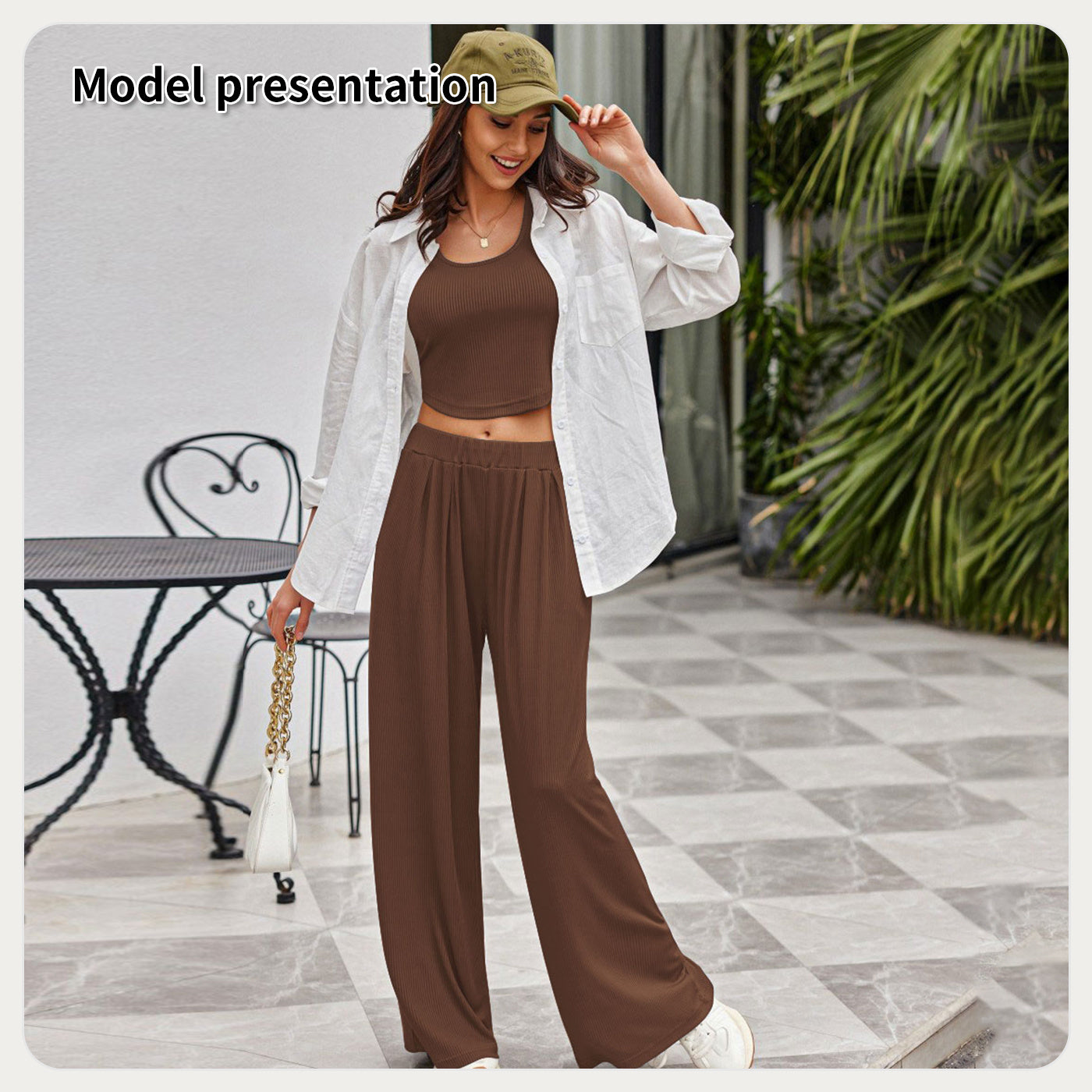 Women's Fashion Simple Solid Color Suit apparel & accessories