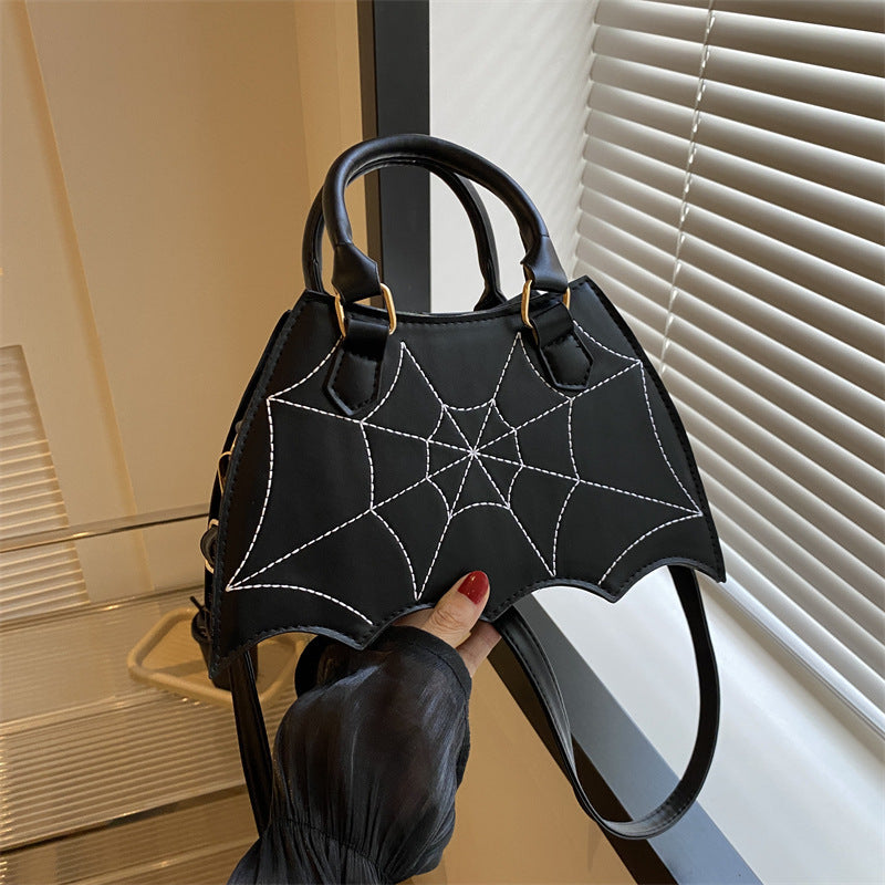 Halloween Spider Web Saddle Bags halloween