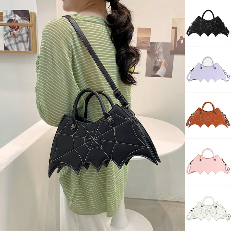 Halloween Spider Web Shape Shoulder Bags halloween