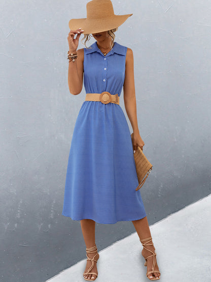 Women's Clothing Button Shirt Dress apparel & accessories