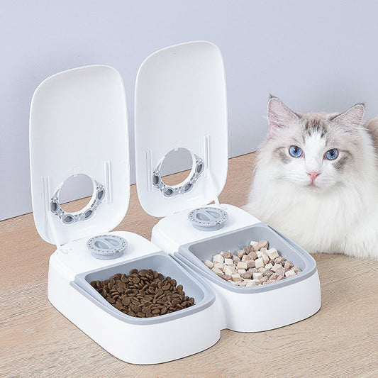 Pet Automatic Timing Feeder Puppy Pet feeder