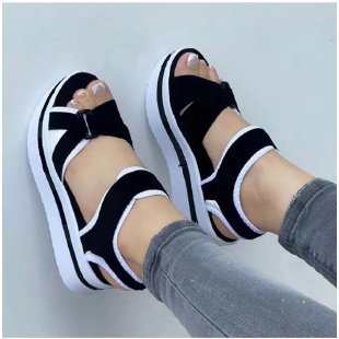 Bandage Design Shoes Women Platform Sandals Summer Shoes & Bags